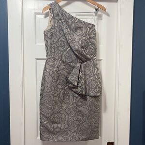 Carmen Marc Valvo Asymetrical Dress